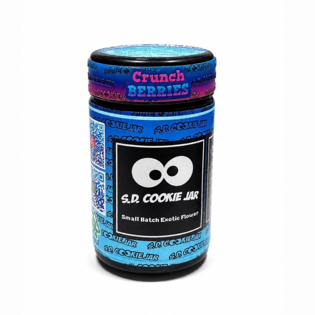 SD Cookie Jar: Crunch Berries high THC indoor floor