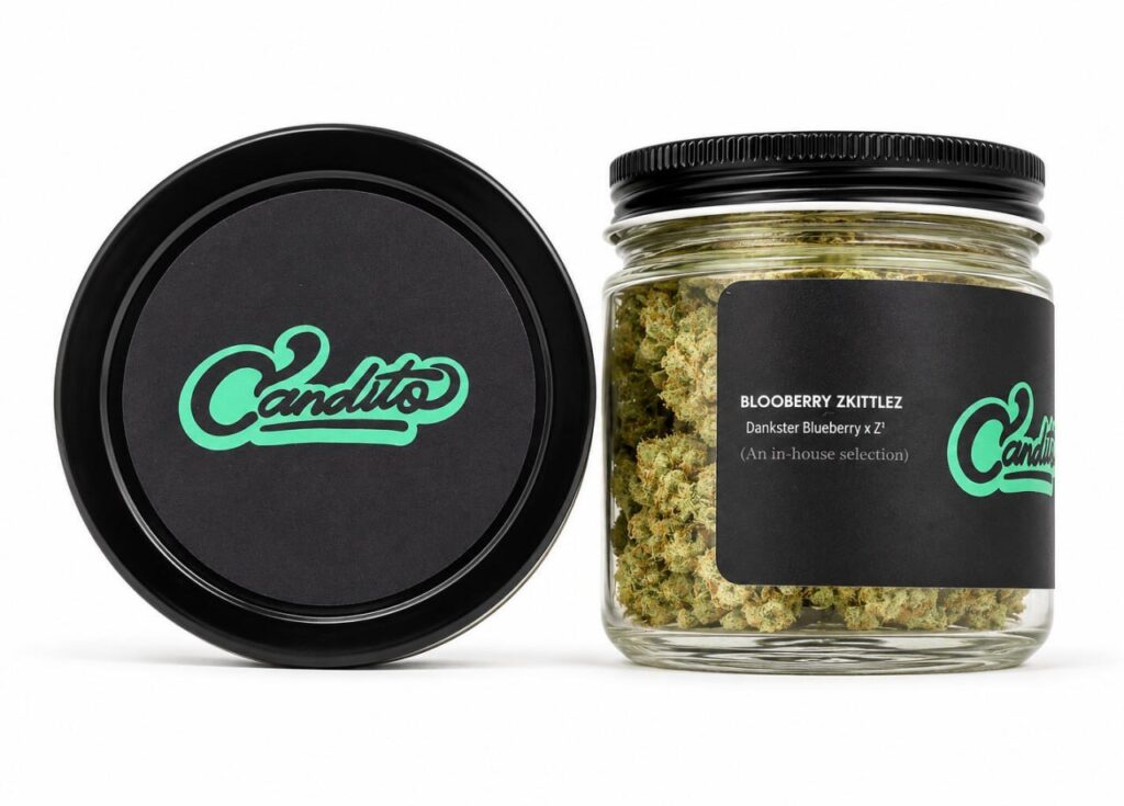 Candito Blooberry Zkittles strain