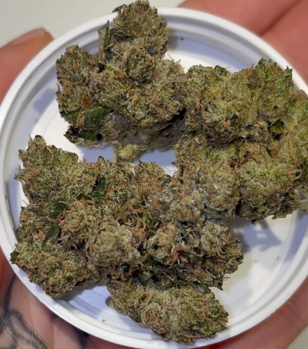 Surefire Selections Sureberry frosty cannabis buds close up